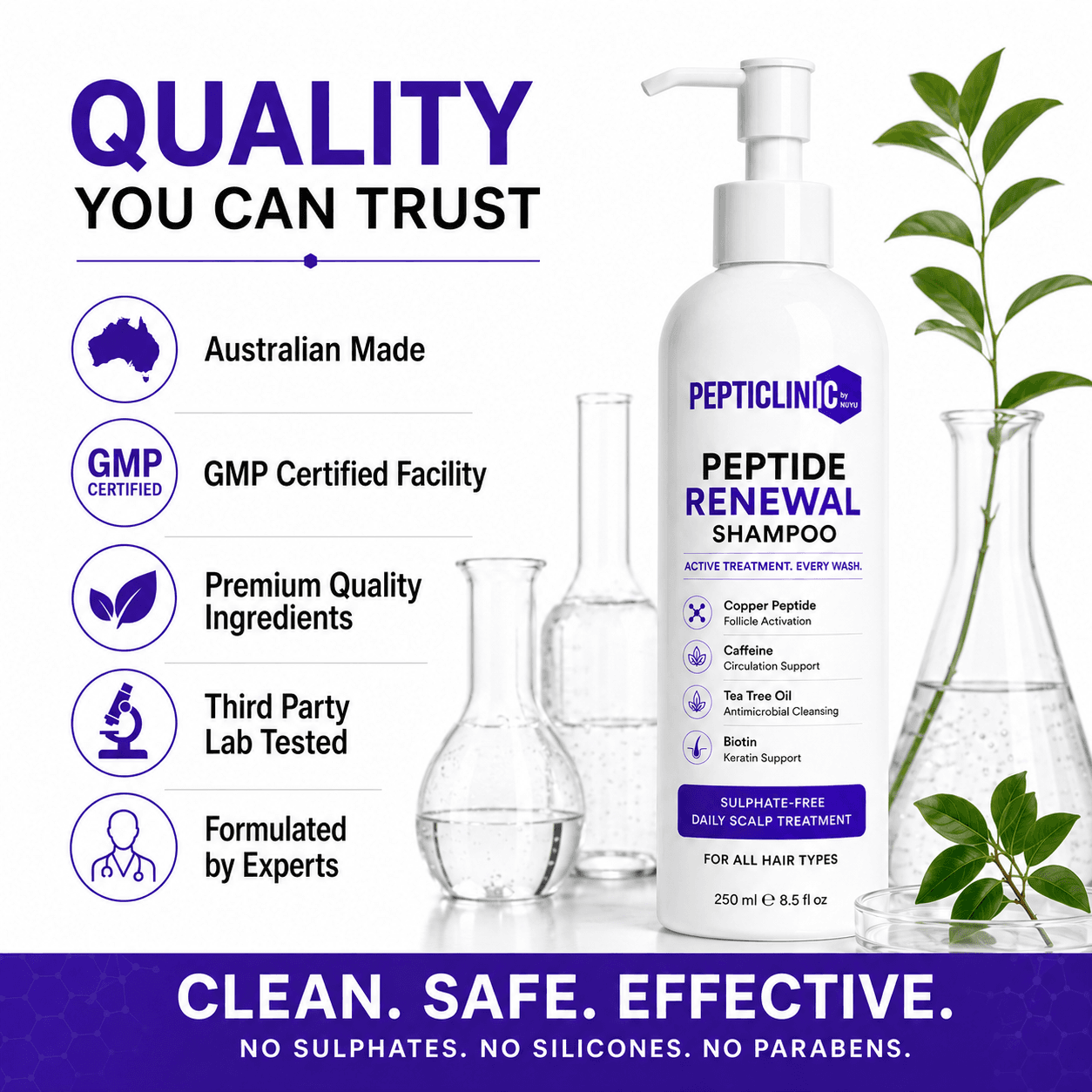 Peptide Renewal Shampoo