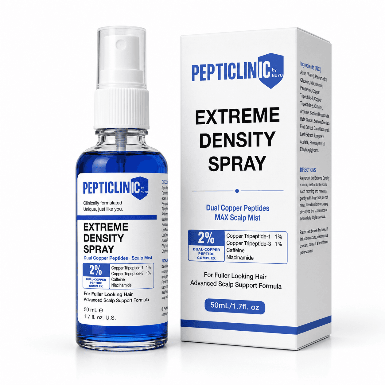 Extreme Density Peptide Spray
